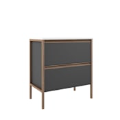 ICO Bath Tempo 32" Single Free Standing Vanity Cabinet - Less Vanity Top Ash Grey