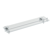 ICO Bath Heat 20-1/2" Glass Shelf Chrome