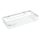 ICO Bath Volkano Shower Basket Chrome