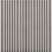 INAX ECOCARAT - Granas Vague - 6" x 12" Rectangle Wall Tile - Interior Dry Walls Only - Textured Visual - Sold by Carton (10.47 SF/Carton) Gray