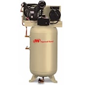 Ingersoll Rand 10 HP 120 Gal 175 Max PSI Two-Stage Stationary Electric (208 Volt 3 Phase) Value Plus Package Reciprocating Air Compressor with Vertical Tank N/A