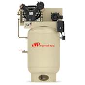 Ingersoll Rand 10 HP 120 Gal 175 Max PSI Two-Stage Stationary Electric (230 Volt 3 Phase) Fully Packaged Reciprocating Air Compressor with Vertical Tank N/A