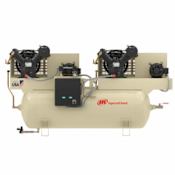 Ingersoll Rand 20 HP 120 Gal 175 Max PSI Two-Stage - Duplex Stationary Electric (208 Volt 3 Phase) Fully Packaged Reciprocating Air Compressor N/A