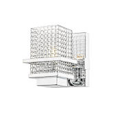 Innovations Lighting Wellfleet Wall Sconce Polished Chrome / Clear