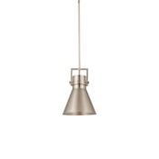 Innovations Lighting Newton Cone 10" Wide Suspension Pendant Satin Nickel