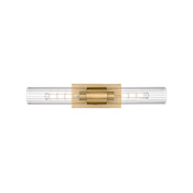 Innovations Lighting Empire 2 Light 25" Wide Bath Bar Brushed Brass / Clear