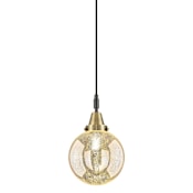 Innovations Lighting Beacon 8" Wide Mini Pendant Black Antique Brass / Mercury