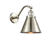 Innovations Lighting Appalachian Single Light 12" Tall Bathroom Sconce Brushed Satin Nickel