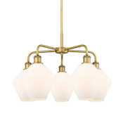 Innovations Lighting Cindyrella 5 Light 29" Wide Chandelier Brushed Brass