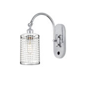 Innovations Lighting Nestbrook 13" Tall Wall Sconce Polished Chrome