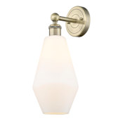 Innovations Lighting Cindyrella 17" Tall Wall Sconce Antique Brass / Cased Matte White