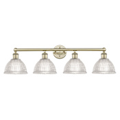 Innovations Lighting Arietta 4 Light 35" Wide Vanity Light Antique Brass / Clear