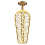 Innovations Lighting Chelsea 8" Wide Semi-Flush Ceiling Fixture with Mercury Glass Shade Brushed Brass