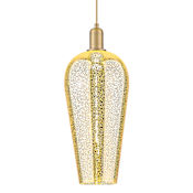 Innovations Lighting Chelsea 8" Wide Mini Pendant with Ribbed Mercury Glass Shade Brushed Brass