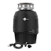 InSinkErator Advanced Series 1 HP Continuous Garbage Disposal - Cord Included Black