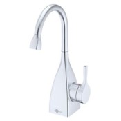InSinkErator Showroom Collection Transitional 1020 Instant Hot Faucet Arctic Steel