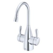 InSinkErator Showroom Collection Transitional 1010 Instant Hot and Cold Faucet Arctic Steel