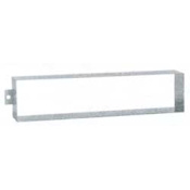 Ives Stainless Steel Mail Slot Sleeve for 620 621 and 622 Letter Box Plates for 1 3/4" Hollow Core Doors Stainless Steel