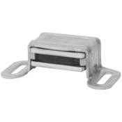 Ives Self Aligning Double Pole Magnetic Catch 2 1/16" x 1 1/8" x 5/8" Aluminum