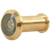 Ives 190-Degree Viewer for 1 3/8" to 2 1/8" Thick Doors UL Listed Polished Brass