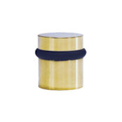 Ives 1-1/2 Inch High Floor Mounted Door Stop Polished Brass
