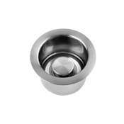 Jaclo Extra Deep Disposal Flange with Stopper Brushed Stainless