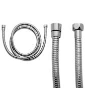 Jaclo Uptown Contempo 79" Stretchable Stainless Steel Hose Stainless Steel