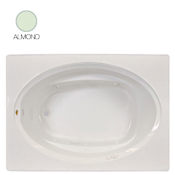 Jacuzzi 60" x 42" Signature Drop In Soaking Bathtub with Universal Drain Almond
