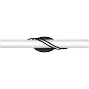 James Allan Crook 25" Wide ADA LED Bath Bar Matte Black