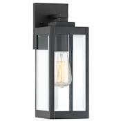 James Allan Kent 14" Tall Outdoor Wall Sconce Earth Black