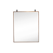 James Martin Vanities Lakeside 25" x 31-7/8" Framed 1 Door Medicine Cabinet Mid-Century Walnut
