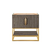 James Martin Vanities Columbia 32" Single Free Standing Vanity Cabinet - Less Vanity Top Ash Gray