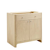 James Martin Vanities Gracyn 36" Free Standing Single Basin Poplar Wood Vanity Cabinet Only Coastal DriftWood