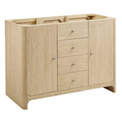 James Martin Vanities Gracyn 48" Free Standing Single Basin Poplar Wood Vanity Cabinet Only Coastal DriftWood