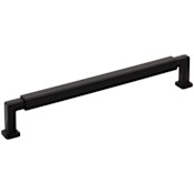Jeffrey Alexander Nash 7-9/16 Inch Center to Center Bar Cabinet Pull Matte Black