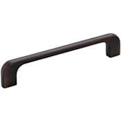 Jeffrey Alexander Alvar 5-1/16" (128mm) Center to Center Curved Slim Cabinet Handle / Drawer Pull Brushed Oil Rubbed Bronze