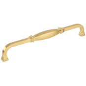 Jeffrey Alexander Audrey 12" Center to Center Elegant Traditional Appliance Pull / Handle Brushed Gold