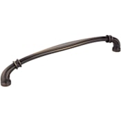 Jeffrey Alexander Lafayette 12" Center to Center French Inspired Design Appliance Handle / Appliance Pull Antique Brushed Satin Brass