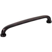 Jeffrey Alexander Weser 6-1/4 Inch Center to Center Handle Cabinet Pull Brushed Oil Rubbed Bronze