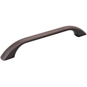 Jeffrey Alexander Sonoma 6-5/16" Center to Center Sleek Soft Arch Bow Cabinet Handle / Drawer Pull Brushed Oil Rubbed Bronze