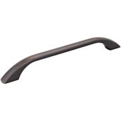Jeffrey Alexander Sonoma 7-9/16" Center to Center Sleek Soft Arch Bow Cabinet Handle / Drawer Pull Brushed Oil Rubbed Bronze
