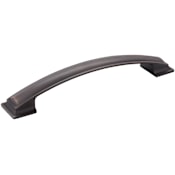 Jeffrey Alexander Annadale 6-5/16" Center to Center Bold Pillow Top Arch Bow Cabinet Knob / Drawer Pull Brushed Oil Rubbed Bronze