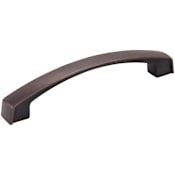 Jeffrey Alexander Merrick 5-1/16" (128 mm) Center to Center Arched Strap Pull Cabinet Handle / Drawer Pull Brushed Oil Rubbed Bronze
