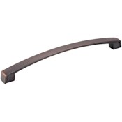 Jeffrey Alexander Merrick 7-9/16" (192 mm) Center to Center Strap Pull Arched Cabinet Handle / Drawer Pull Brushed Oil Rubbed Bronze