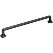 Jeffrey Alexander Griffin 8-13/16" (224mm) Center to Center Modern Industrial Farmhouse Cabinet Handle / Drawer Pull Brushed Oil Rubbed Bronze