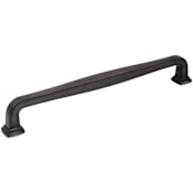 Jeffrey Alexander Fontana 12" Center to Center Elegant Squared Appliance Handle / Appliance Pull Brushed Oil Rubbed Bronze