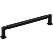 Jeffrey Alexander Ogden 6-1/4 Inch Center to Center Handle Cabinet Pull Matte Black