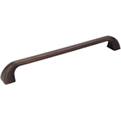 Jeffrey Alexander Marlo 12" Center to Center Curved Contemporary Appliance Pull / Handle Brushed Oil Rubbed Bronze