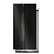 JennAir 42 Inch Wide 25.5 Cu. Ft. Built-In Refrigerator With Obsidian Interior Panel Ready