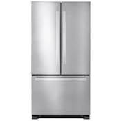 JennAir Noir 36 Inch Wide 21.9 Cu. Ft. French Door Refrigerator with TriSensor Electronic Climate Control Stainless Steel